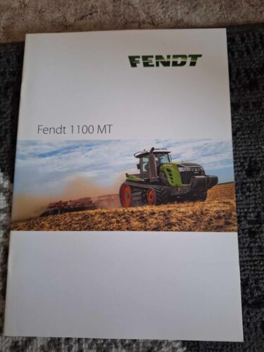 Tracteur tracteur Fendt 1100 MT prospectus - Photo 1/1