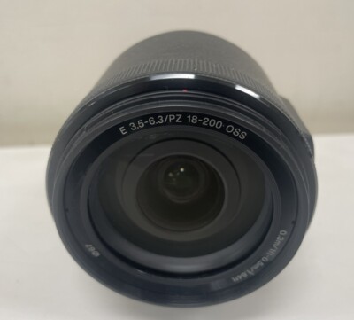Sony 18-200mm PZ OSS Alpha E-mount Lens SELP18200 “NoCaps”