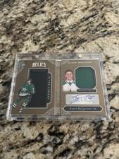 Jason Dickinson Booklet Signed and Relic 12/49 Perfect Condition Upper Deck.