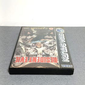 RESIDENT EVIL game SEGA SATURN DISC + WORKING PAL CASE