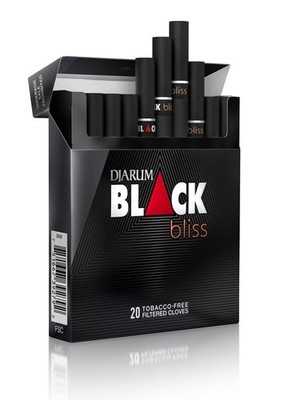 loose clove tobacco Djarum Original Black Bliss Clove Filtered Cigarettes - 10 Boxes of 20 =  200