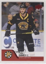 2020-21 Upper Deck AHL Exclusives 8/100 Paul Carey #18 0nr3