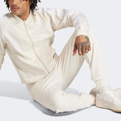 2XL adidas Originals MEN'S ADICOLOR SST TRACK SUIT (Jacket & Pants) WONDER WHITE