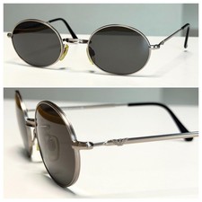 Emporio Armani Oval Vintage Sunglasses 002 815 W12.8cm T14cm