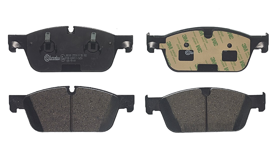 Für BREMBO P 50 102 Brake Pad Set, Disc Brake - Bild 4