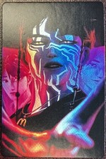 McDonald's KPOP Demon Hunters Saja Boys DEMON JINU Holo Card VIP CARD SEALED