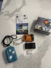 FUJI Film Finepix XP50 Orange Waterproof Digital Camera