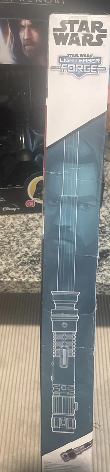 Sable de luz azul extensible electrónico Star Wars Forge OBI-Wan Kenobi Foto 4 de 4