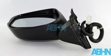 Honda Jazz Mk3 (08-14) Left Side Power Folding Wing Mirror 9-Wires Crystal Black
