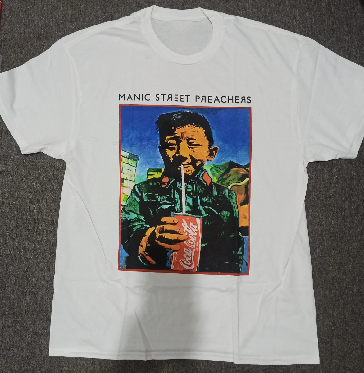 Vintage Manic Street Preachers Faster T-shirt unisex TU150 | eBay