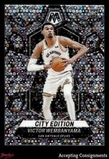 2023 Mosaic Fast Break Silver City Edition #282 Victor Wembanyama RC ROOKIE