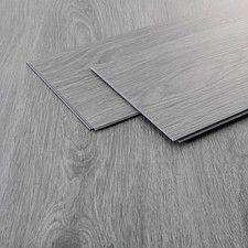 Pavimento parquet vinile PVC pavimentazione grigio rovere 7 pz 1,5 m² 4,2 mm