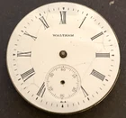 Antique 1900 Waltham Seaside 1890 Pocket Watch Movement Parts/Repair 6s 7j USA
