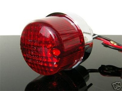 Kleines Rücklicht für Cafe-Racer Scrambler Streetfighter. Taillight
