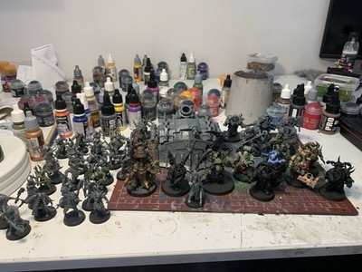 Games Workshop Death Guard Painted Miniatures Mixed Lot Warhammer 40K
