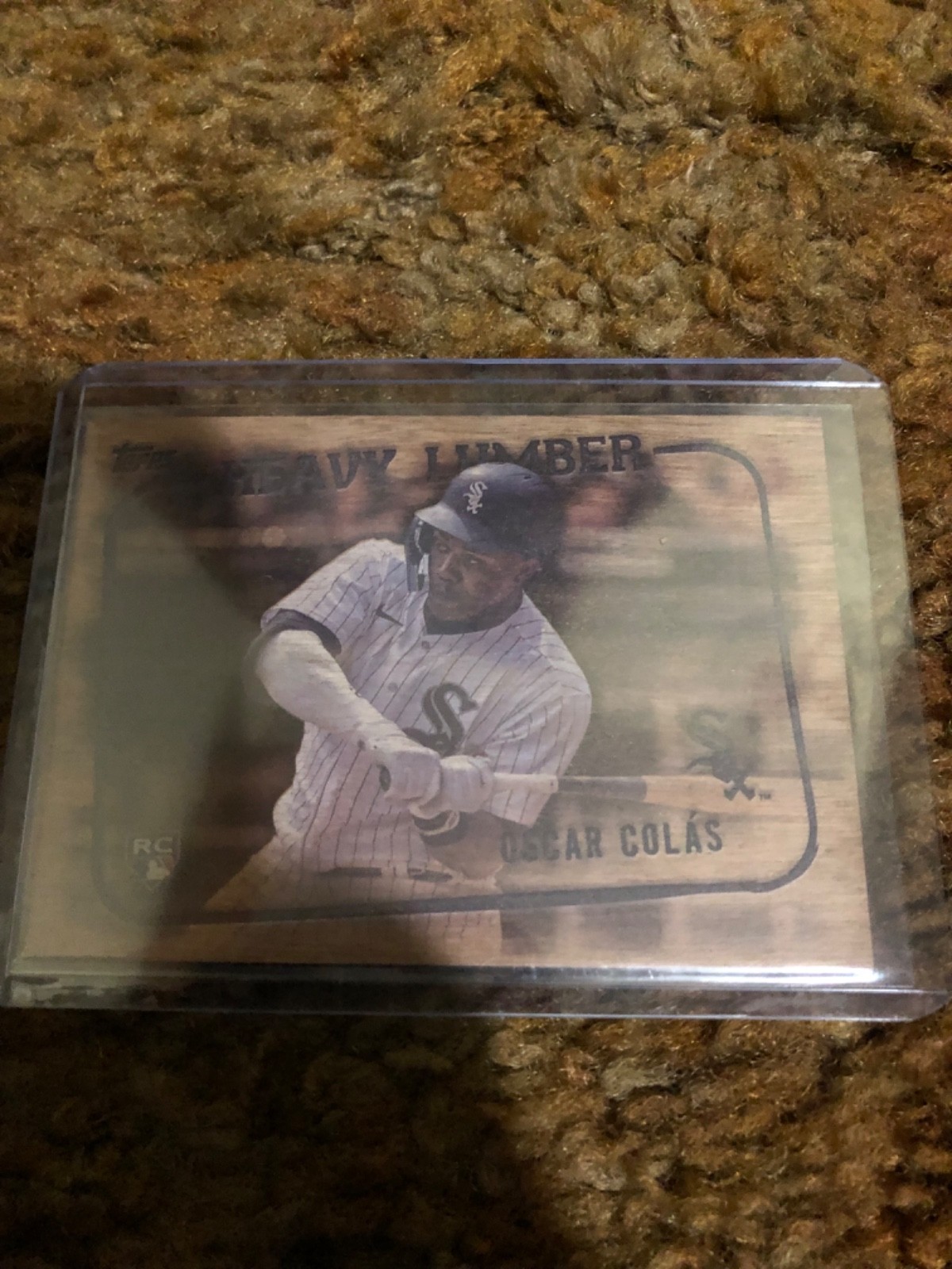 2023 Topps Update Oscar Colas Heavy Lumber Rookie Case Hit SSP HL-50