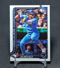 Leo Jimenez Rookie RC 2025 Topps Series 2 Baseball Card #535 Toronto Blue Jays