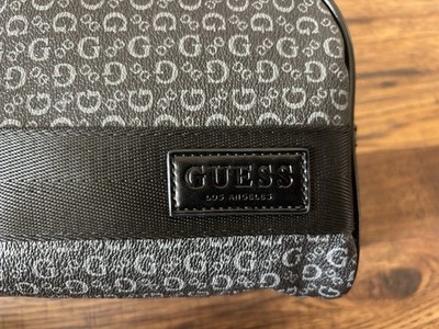guess men's toiletry travel bag Kit, Black G Pattern, One Size Clothing, Shoes & Accessories who left the south of France in pursuit of the American dream NEW WITH TAGS MEN'S GUESS