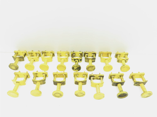 Gorbel 0509.1 Crane Festoon Cable Glider Yellow Plastic 250/500lb Lot of 15