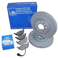 ATE Bremsscheiben 288mm + Bremsbeläge vorne für Audi Seat Skoda VW