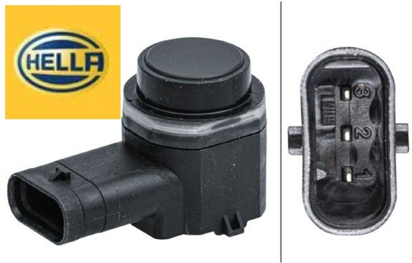 Hella 6PX358141-531 Sensor FüR Einparkhilfe Parksensor PDC Sensor FüR Renault-image