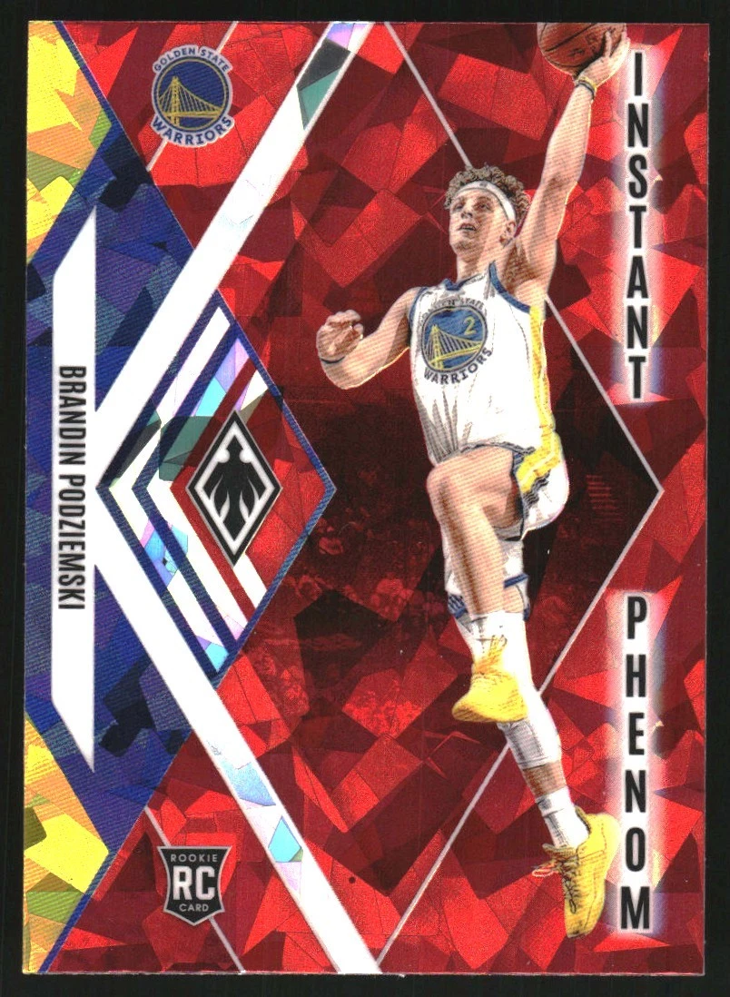 2023-24 Panini Phoenix Instant Phenom Phoenix Red Ice #21 Brandin Podziemski