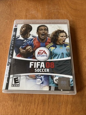 FIFA 08 Soccer PS3 EA Sports Football physical media Video Game Cib