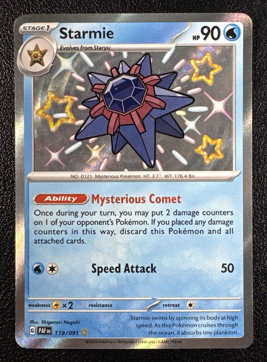 Starmie Pokémon TCG Cards for sale