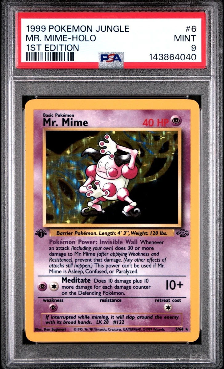 Pokémon TCG Jungle 1st Edition Games Individual Trading Card for