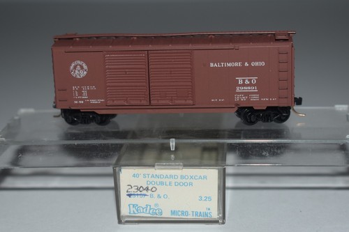 Coche de carga doble puerta Kadee Baltimore & Ohio 40' escala N 298891 C53240 | Zustand: Used