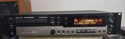 Tascam CD-RW900  Professional Compact Disc Recorder - Working - See Video- AS IS