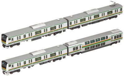 KATO N Gauge E233 Series 3000 Series Tokaido Line / Ueno Tokyo Line Basic 4-car