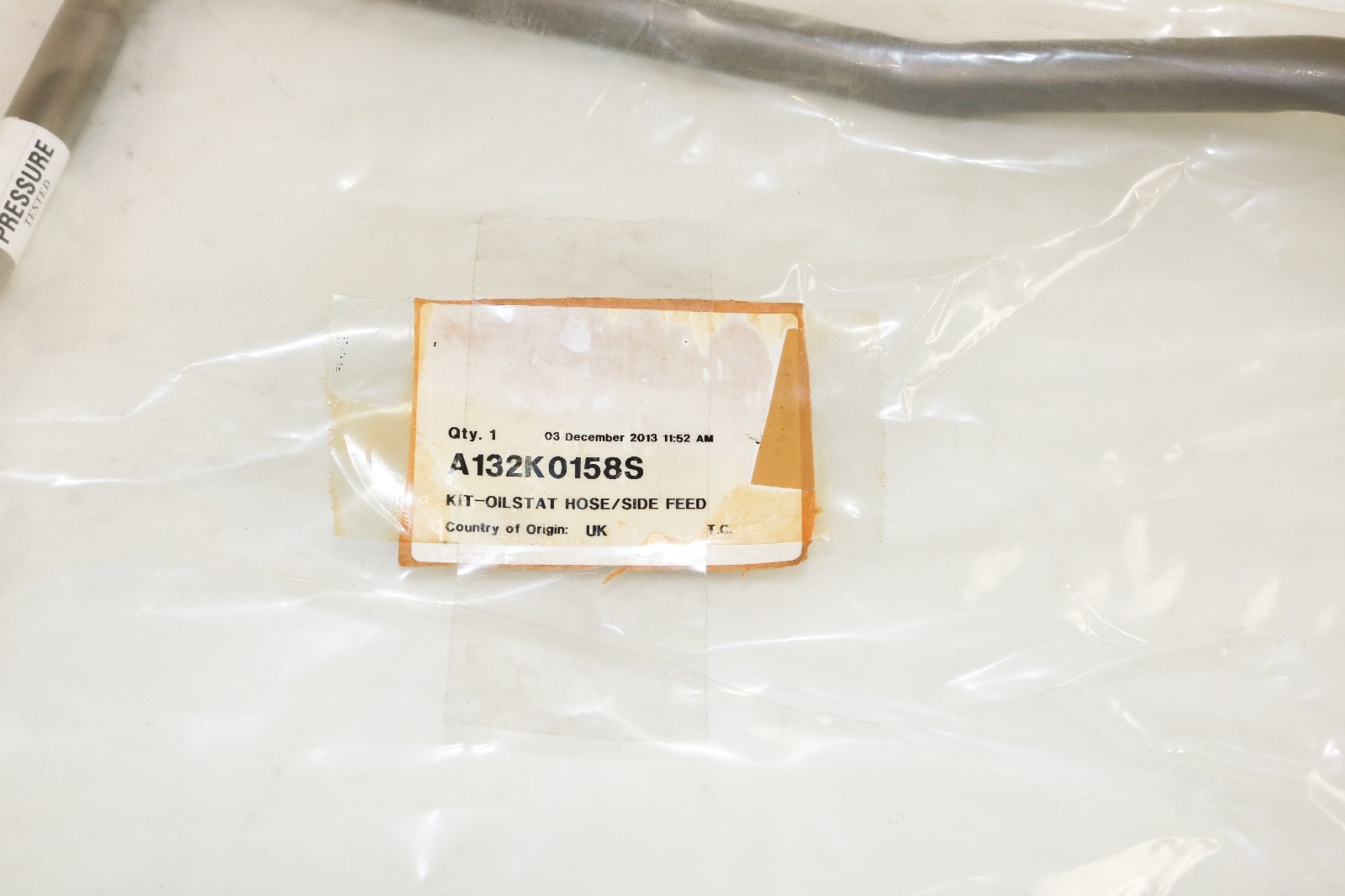 GENUINE LOTUS HOSE KIT OILSTAT/SIDE FEED OEM NEW A132K0158S