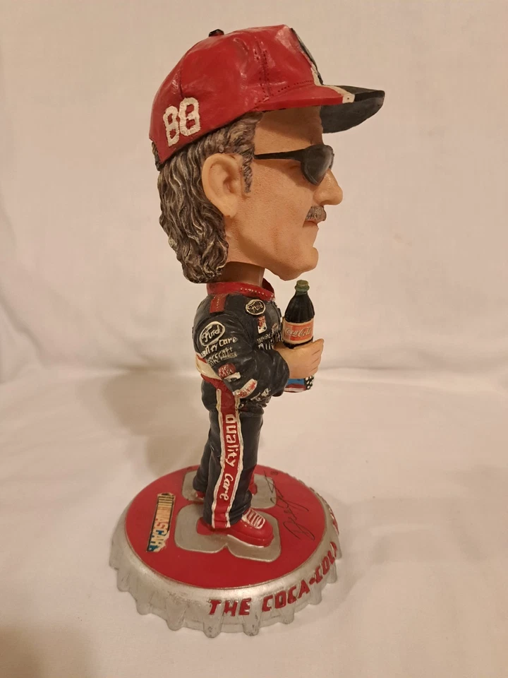 Cabeza Bobbing Coca-Cola Dale Jarrett NASCAR pintada a mano - X-grande - limitada Foto 4 de 4