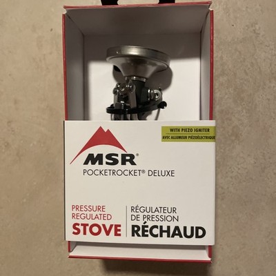 MSR PocketRocket Deluxe Pressure Regulated Stove #35-939-1