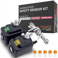 Garage Door Opener Safety Sensor Replacement Infrared Photo Eye Kit
