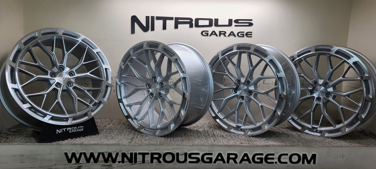 22 DOLCE MAGARI SILVER STAGGERED WHEELS MASERATI QUATTROPORTE & GHIBLI 2014-2024