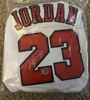 Michael Jordan Autographed Basketball Jersey with COA Holo… SEE DESCRIPTION