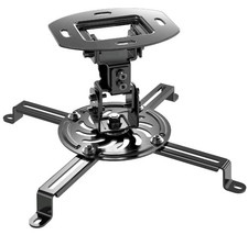 WALI Projector Ceiling Mount, Universal Low Profile Projector Mount with Retr...
