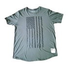 Army Green Under Armour Project Rock Blood Sweat Respect Freedom T-Shirt XXL