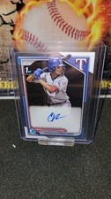 2024 Bowman Chrome Chandler Pollard 1st Auto #CPA-CP Rangers