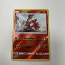 Turtonator 26/147 Rare Burning Shadows Pokemon Reverse Holo Near Mint