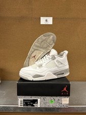 Preowned Air Jordan 4 Retro White Oreo 2021  GS Size 7Y Clean DJ4699-100