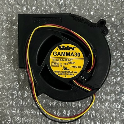 1PCS New   A34123-57 DC12V 0.46A 3-Wire Turbo Cooling Fan *mz