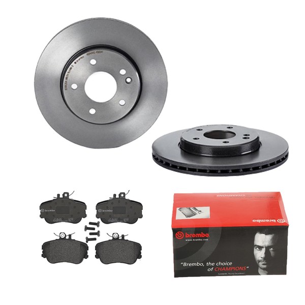 Brembo Bremsscheiben Ø284MM + BremsbelÄGe Vorne FÜR MERCEDES-BENZ C-KLASSE-image