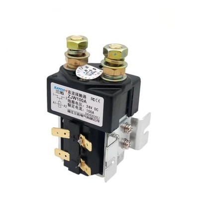 1PC  Electric Vehicle DC Contactor DC12V 24V 36V 48V 60V 72V  ZJW100A