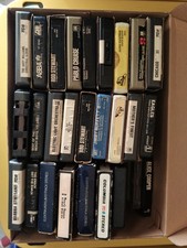 8 track tapes 25 total lot