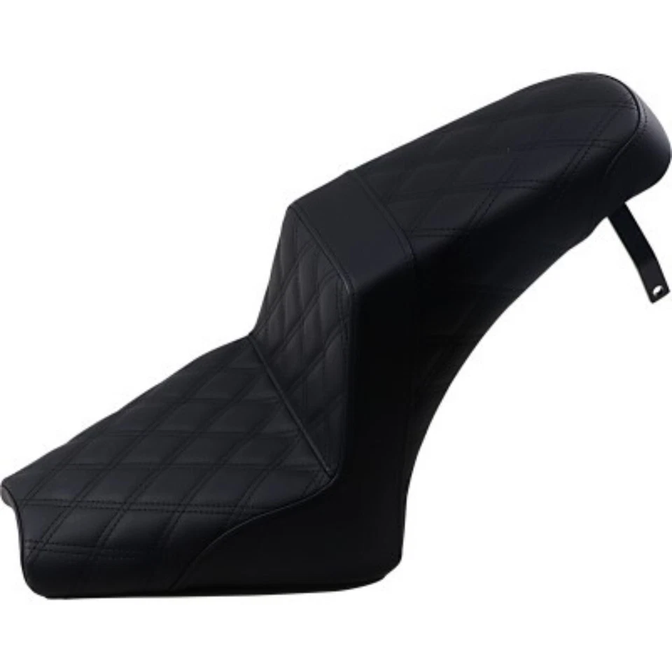 Saddlemen Black Lattice Step-Up Seat with GelCore for Indian Scout Bobber 18-22 - Image 1 of 1