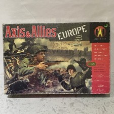 Axis & Allies Europe Board Game 1999 Vintage 98% Complete
