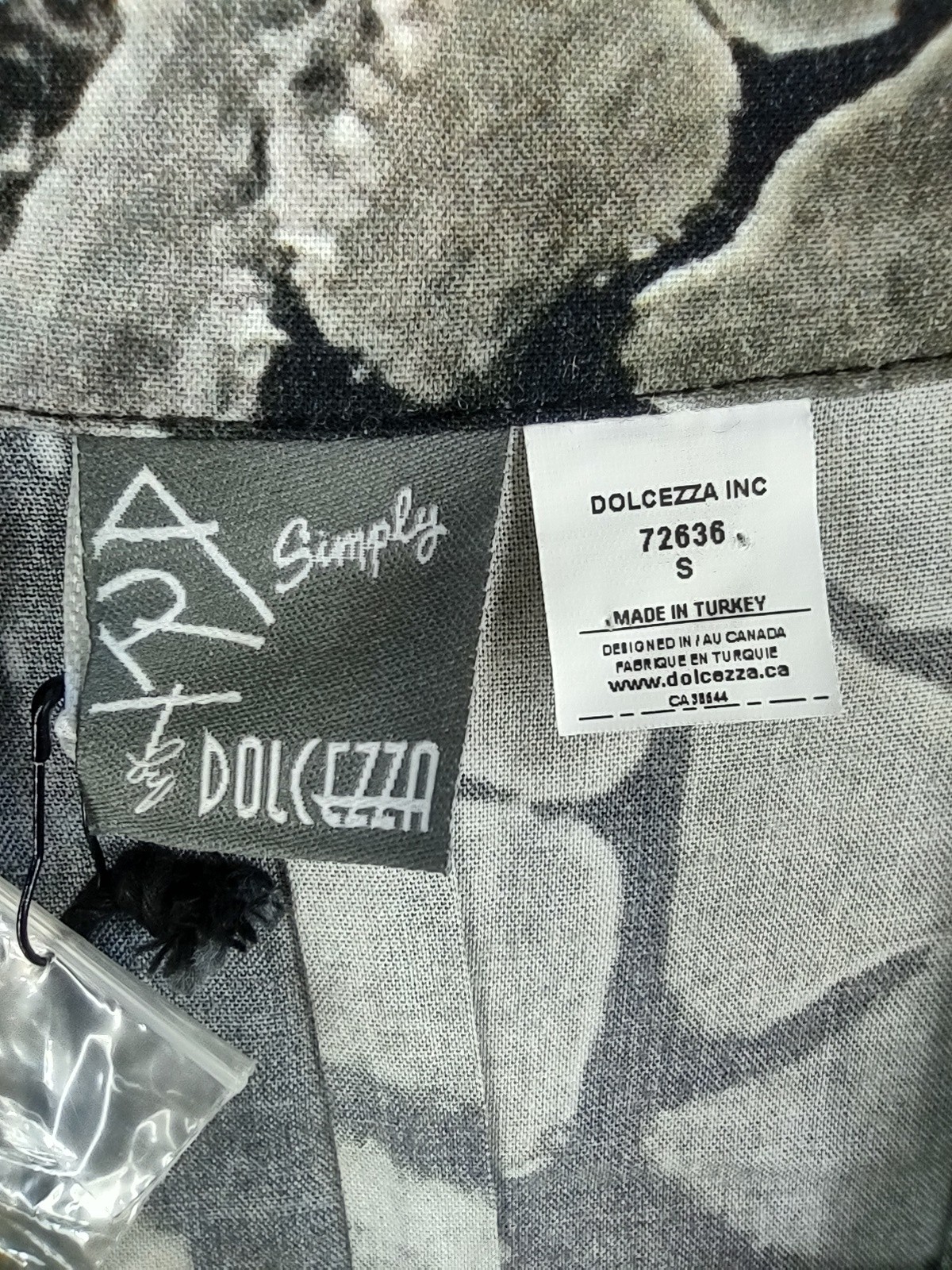 Dolcezza Top Small Multicolor Artsy Lagenlook But… - image 15